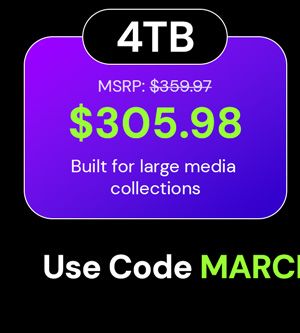 FileLu Cloud Storage Premium Plan: Lifetime Subscription (1TB-8TB)