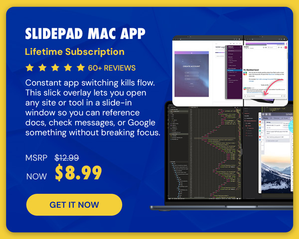 Slidepad Mac App: Lifetime Subscription