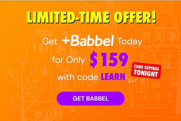 Babbel Language Learning: Lifetime Subscription (All Languages)