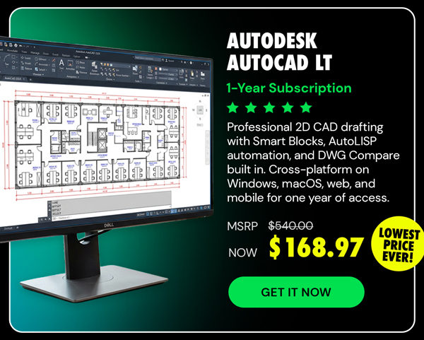 Autodesk AutoCAD LT: 1-Year Subscription