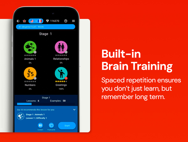 Qlango Language Learning: Lifetime Subscription (All Languages)