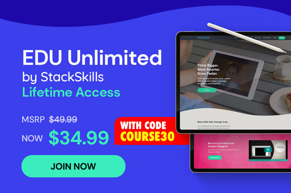 EDU Unlimited by StackSkills: Lifetime Access