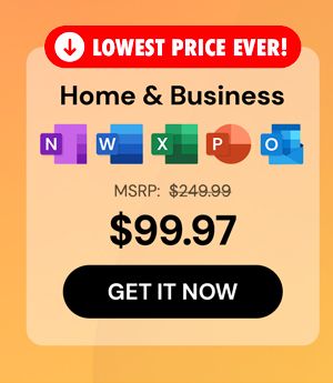 Microsoft Office 2024 Home & Business for Mac or PC Lifetime License