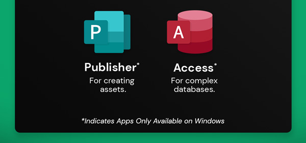 Microsoft Office for Windows or Mac 2021: Lifetime License
