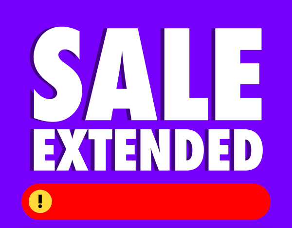 Sale Extended One More Day
