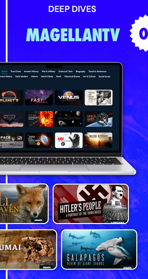 MagellanTV Documentary Streaming Service: Lifetime Subscription