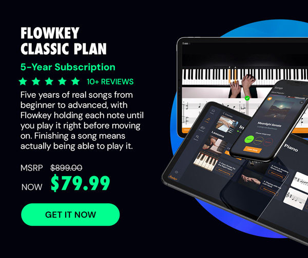 Flowkey Classic Plan: 5-Year Subscription