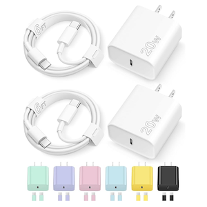 Fast-Charging Type-C Charger (2-Pack)