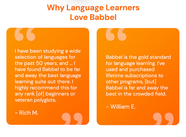 Babbel Language Learning: Lifetime Subscription (All Languages)