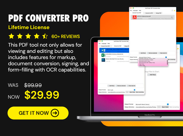 PDF Converter Pro: Lifetime License