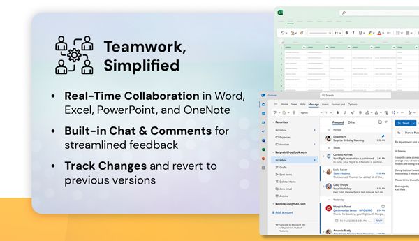 Microsoft Office 2024 for Mac or PC Lifetime License