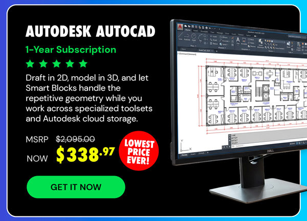 Autodesk AutoCAD: 1-Year Subscription