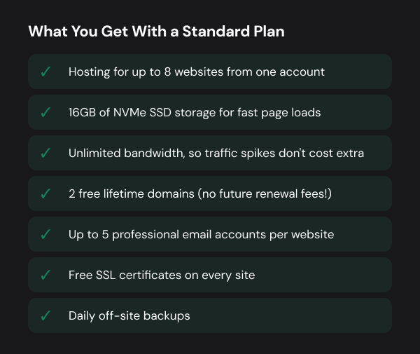 Hostdeal Web Hosting & Domains Lifetime Subscriptions