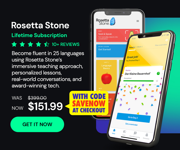 Rosetta Stone: Lifetime Subscription (All Languages)