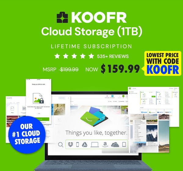 Koofr Cloud Storage: Lifetime Subscription (1TB)