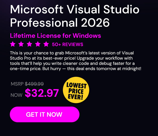 Microsoft Visual Studio Professional 2026