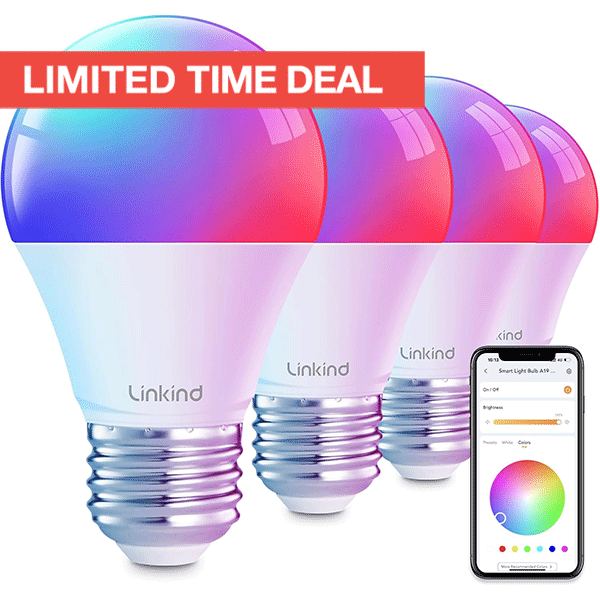 Linkind Smart Color Bulbs 4-Pack