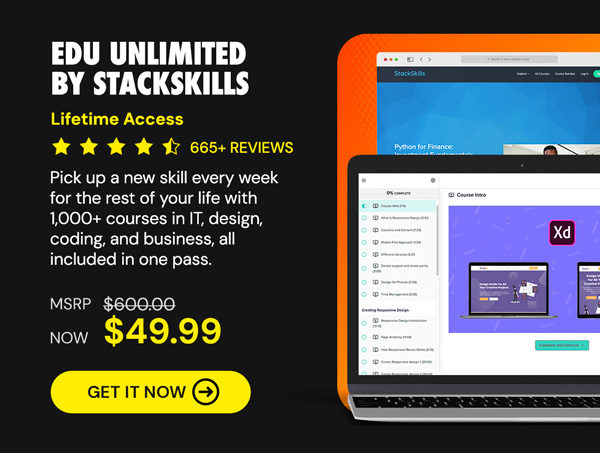 EDU Unlimited by StackSkills: Lifetime Access
