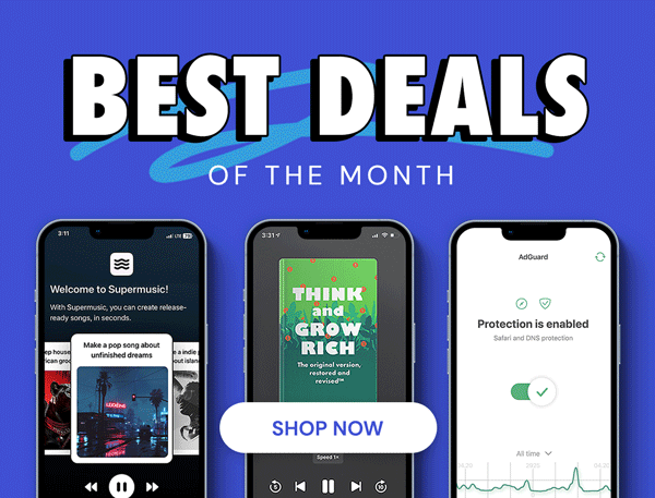 Best Deals of the Month ON SALE!