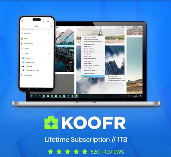 Koofr Cloud Storage: Lifetime Subscription (1TB)