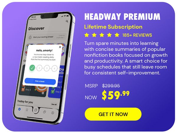 Headway Premium: Lifetime Subscription