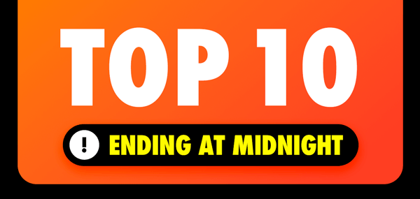 Top 10 Ending At Midnight