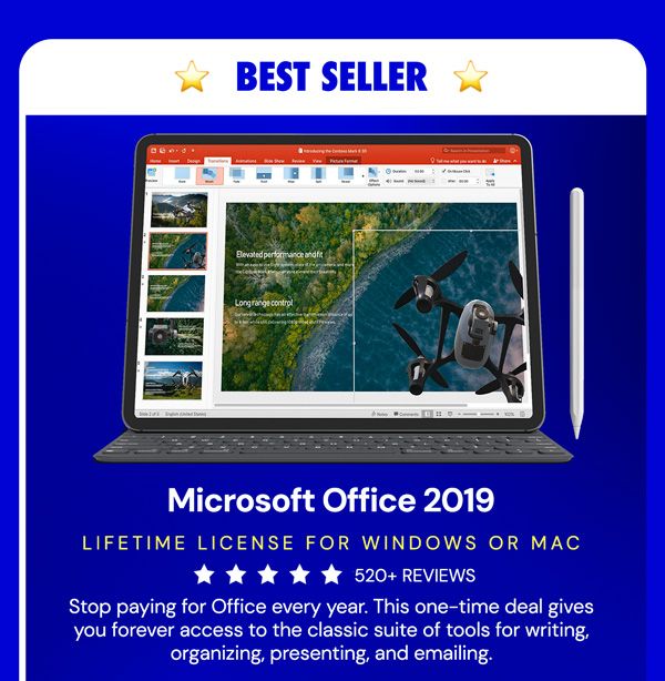 Microsoft Office 2019 for Windows or Mac