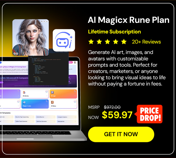 AI Magicx Rune Plan Lifetime Subscription