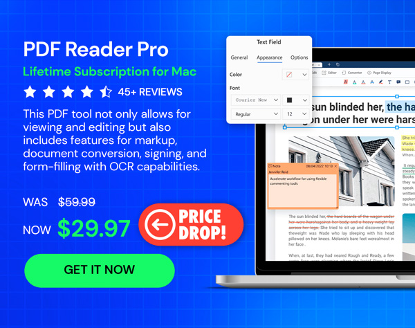 PDF Reader Pro For Mac: Lifetime Subscription