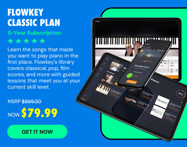 Flowkey Classic Plan: 5-Year Subscription