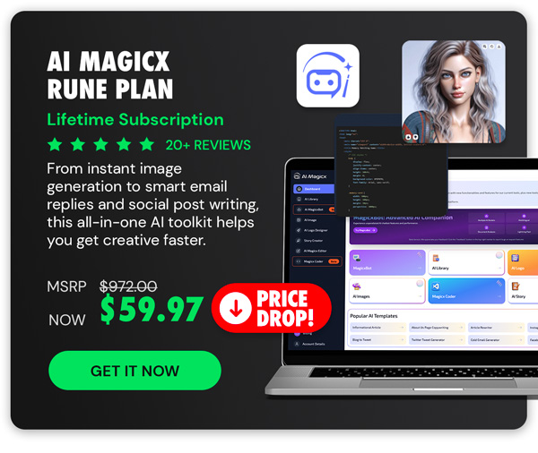 AI Magicx Rune Plan Lifetime Subscription