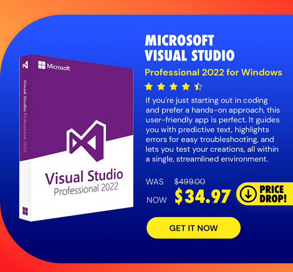 Microsoft Visual Studio Professional 2022 for Windows