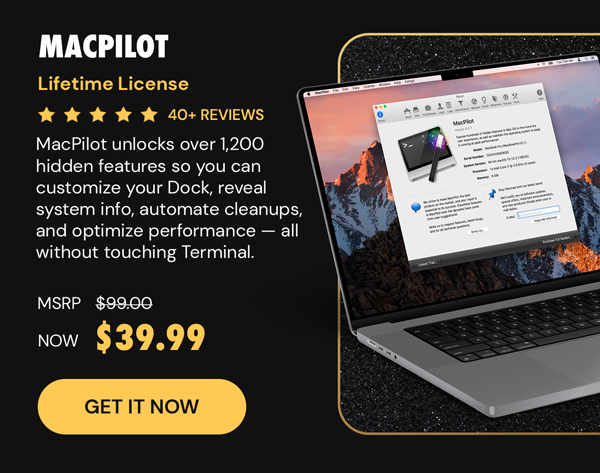 MacPilot Lifetime License