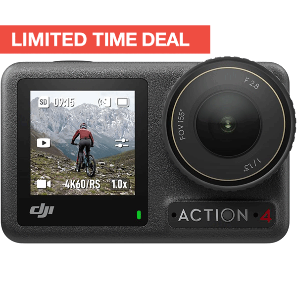 DJI Osmo Action 4 Waterproof Camera