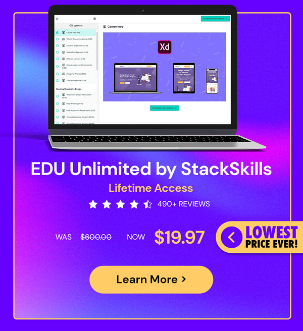 EDU Unlimited by StackSkills: Lifetime Access