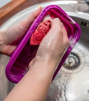 The secret to spotless Tupperware