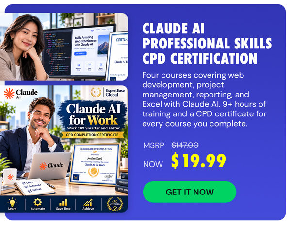 Claude AI Professional Skills CPD Certification