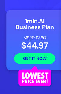 1minAI Business Plan Lifetime Subscription