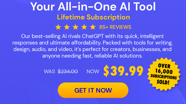 1minAI: Lifetime Subscription