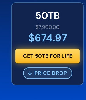 Internxt Cloud Storage Lifetime Subscription: 50TB Plan