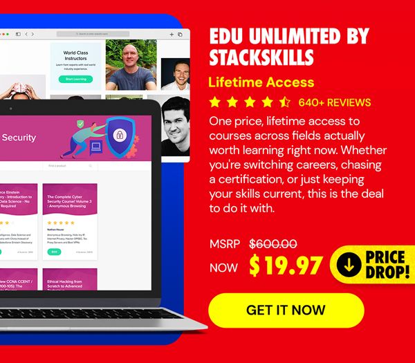 EDU Unlimited by StackSkills: Lifetime Access