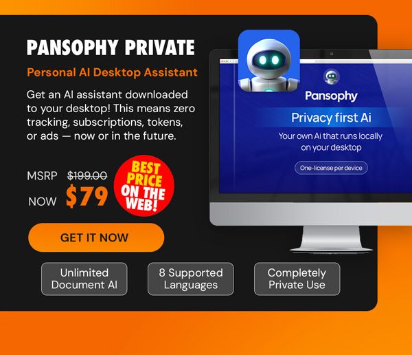 Pansophy Private Personal AI Desktop Assistant