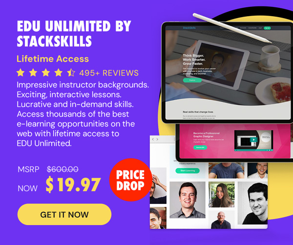 EDU Unlimited by StackSkills: Lifetime Access