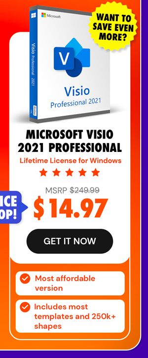 Microsoft Visio Professional 2021: Lifetime License for Windows