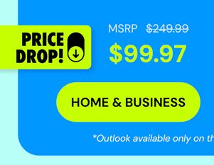 Microsoft Office 2024 Home & Business for Mac or PC Lifetime License