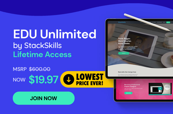 EDU Unlimited by StackSkills: Lifetime Access