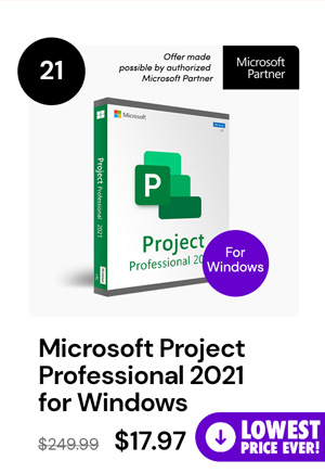 Microsoft Project Professional 2021 for Windows