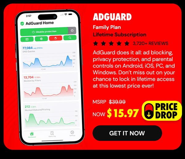 AdGuard Family Plan: Lifetime Subscription