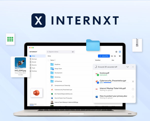 Internxt Cloud Storage Lifetime Subscription: 2TB Plan
