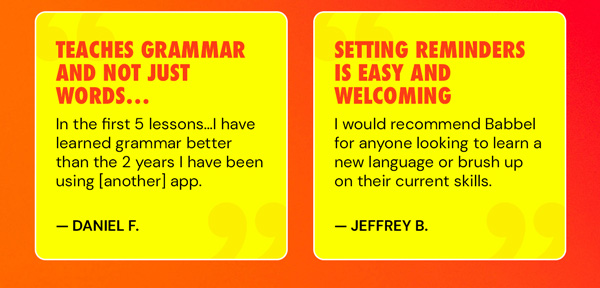 Babbel Language Learning: Lifetime Subscription (All Languages)